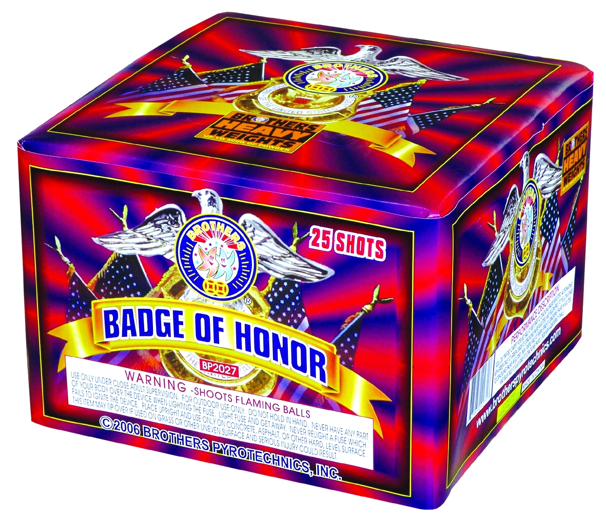 Badge of Honor 25 shot